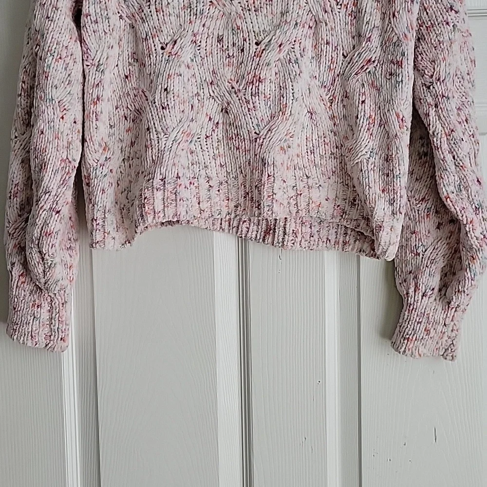 Pink Rose Women's Sweater - Picture 2 of 10